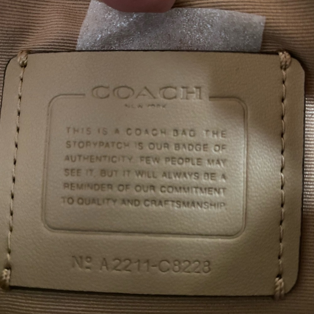 NWT💃Coach Saddle Bag In Colorblock With Horse And Carriage - Picture 8 of 10
